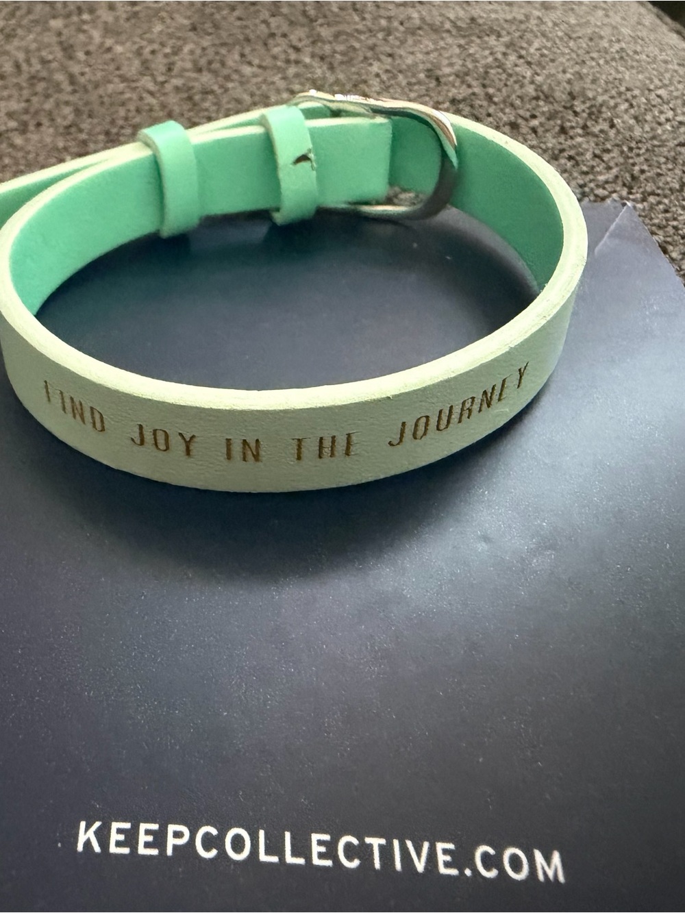 Keep Collection Leather Band inspo engraved new